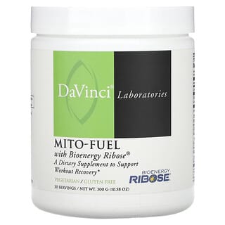 DaVinci Laboratories of Vermont, Mito-Fuel With Bioenergy Ribose, 10.58 oz (300 g)