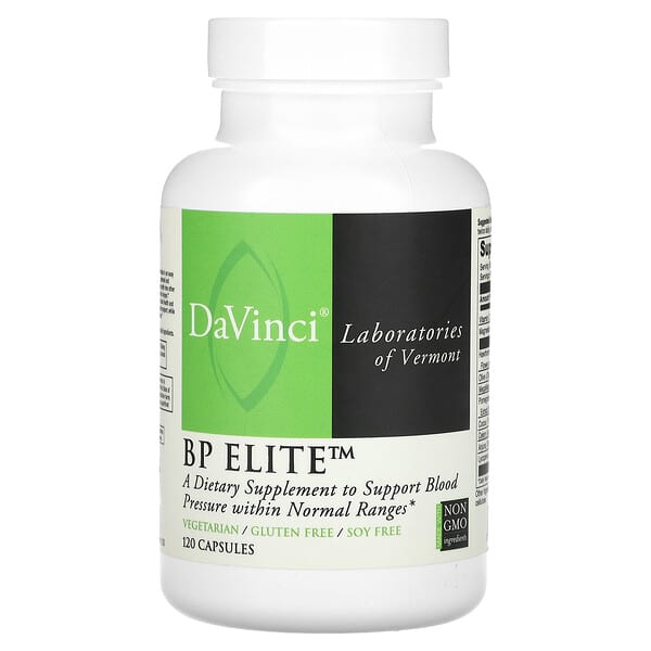 DaVinci Laboratories, BP Elite™, 캡슐 120정