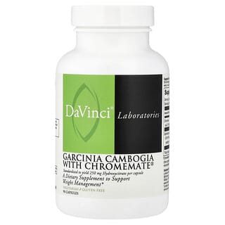 DaVinci Laboratories, Garcinia Cambogia s kromom, 90 kapsula