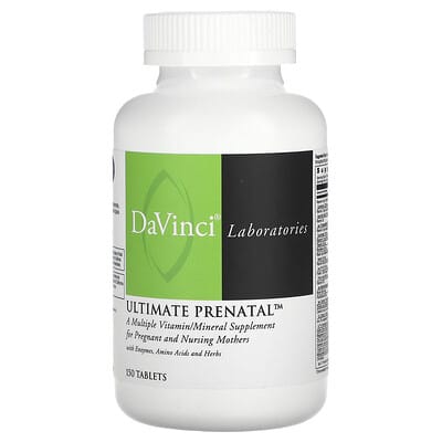DaVinci Laboratories, Ultimate Prenatal, 150 Tablets