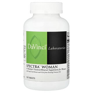 DaVinci Laboratories, Spectra Woman, 종합 비타민/미네랄, 120정
