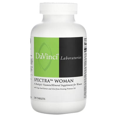 DaVinci Laboratories, Spectra Woman, Multivitamin/Mineral, 240 Tablets