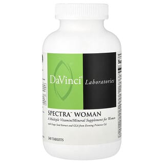 DaVinci Laboratories, Spectra Woman, Çoklu Vitamin/Mineral, 240 Tablet