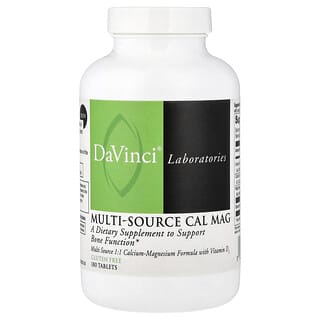 DaVinci Laboratories, Cal Mag cu surse multiple, 180 de tablete