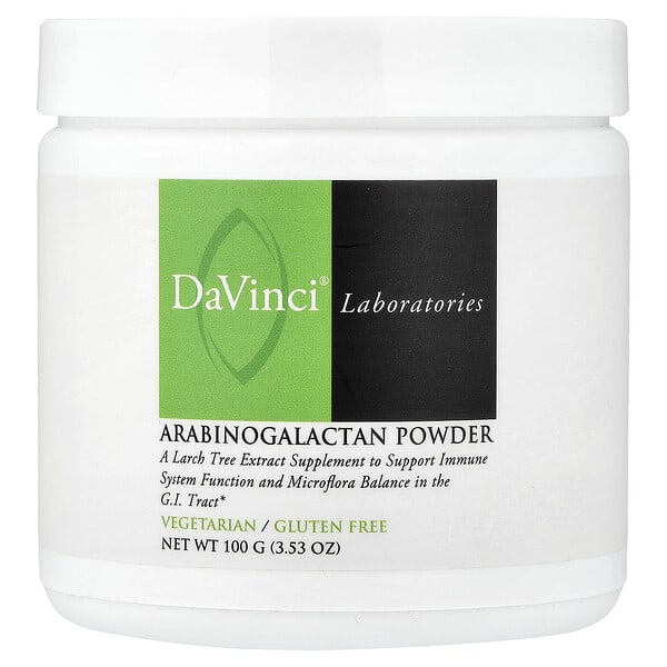DaVinci Laboratories, Arabinogalactan Powder, 3.53 oz (100 g) — product photo 1