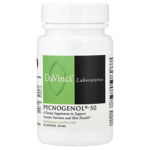 DaVinci Laboratories Pycnogenol®-50, 50 mg, 30 Capsules