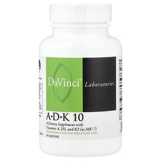 DaVinci Laboratories, A-D-K 10, 90 Capsules
