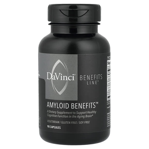 DaVinci Laboratories, Benefits Line™, Amyloid Benefits™, 캡슐 90정