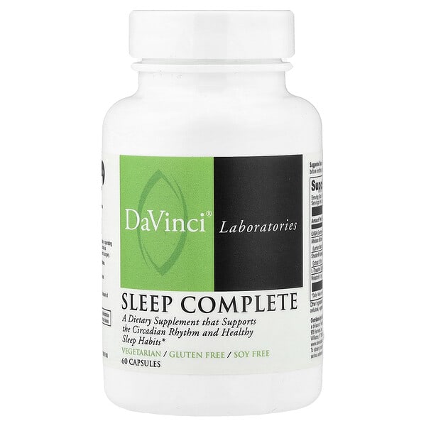 DaVinci Laboratories, Sleep Complete, 60 Capsules