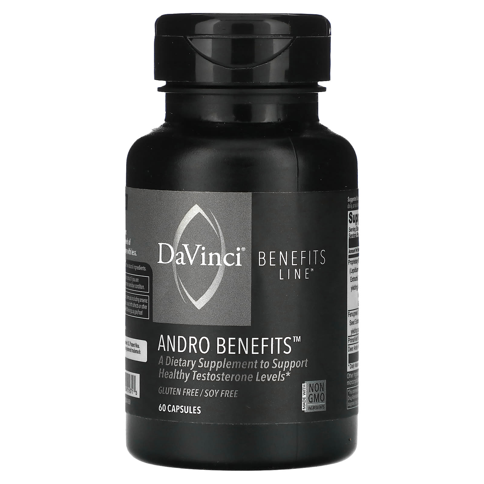 DaVinci Laboratories of Vermont, Benefits Line, Andro Benefits , 60