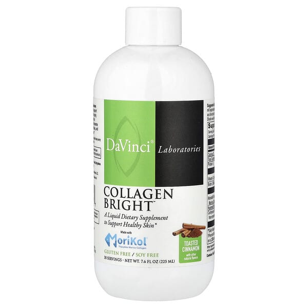 DaVinci Laboratories, Collagen Bright, 구운 시나몬, 225ml(7.6fl oz)