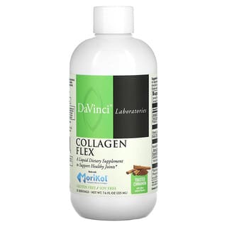 DaVinci Laboratories of Vermont, Collagen Flex, обжаренная корица, 225 мл (7,6 жидк. унции)