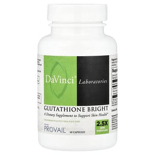 DaVinci Laboratories, Glutathione Bright, 60 Capsules (200 mg per Capsule)