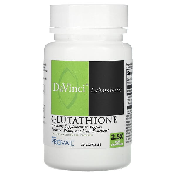 Glutathione, 200 mg, 30 Capsules