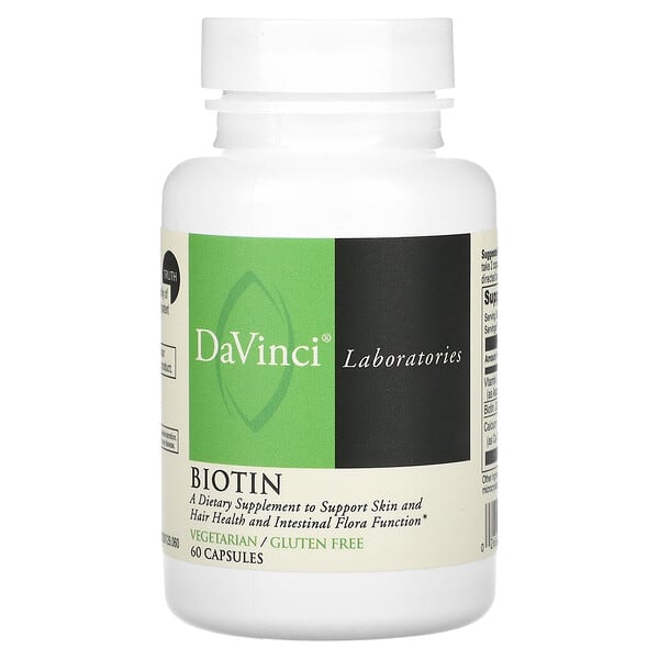 Biotin, 60 Capsules