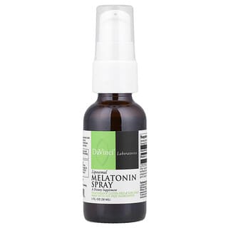 DaVinci Laboratories, Spray de melatonină lipozomală, 1 fl oz (30 ml)