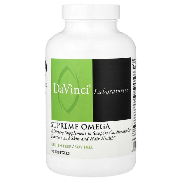 DaVinci Laboratories, Supreme Omega, 90 Softgels