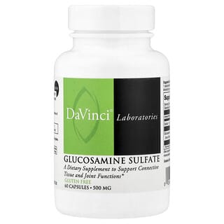 DaVinci Laboratories, Glucosamine Sulfate, 500 mg, 60 Capsules