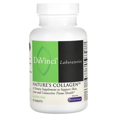 DaVinci Laboratories, Natural Collagen, 90 Tablets