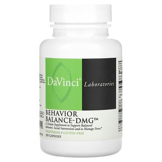 DaVinci Laboratories of Vermont, Behaviour Balance-DMG, 120 Cápsulas