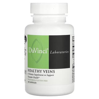 DaVinci Laboratories of Vermont, здорові вени, 60 капсул