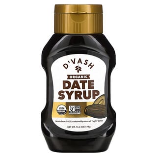 D'vash Organics, Organic Date Syrup, 16.6 oz (470 g)