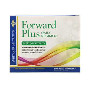 Whitaker Nutrition, Forward Plus Daily Regimen, Everyday Vitality, ежедневная мультивитаминная добавка, 60 пакетиков