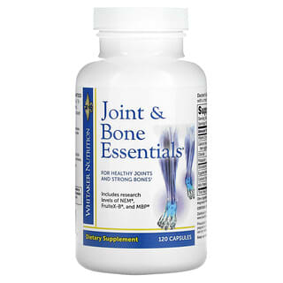 Whitaker Nutrition, Productos esenciales para los huesos y las articulaciones, 120 cápsulas