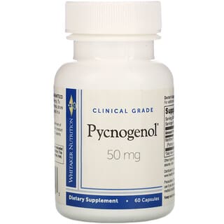 Whitaker Nutrition, Clinical Grade, Pycnogenol, 50 mg, 60 Capsules