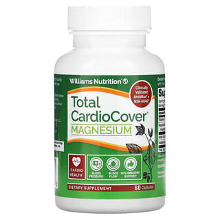 Williams Nutrition, Total CardioCover + Magnesio, 60 cápsulas