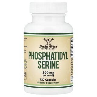 Double Wood Supplements, Phosphatidyl Serine, 120 Capsules (150 mg per Capsule)