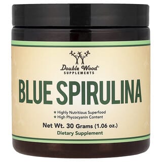 Double Wood Supplements, Blue Spirulina Powder, 1.06 oz (30 g)