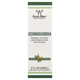 Double Wood Supplements, Ashwagandha, 2 fl oz (60 ml)