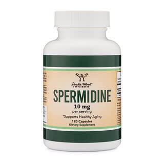 Double Wood Supplements, Spermidine, 120 Capsules (5 mg per Capsule)