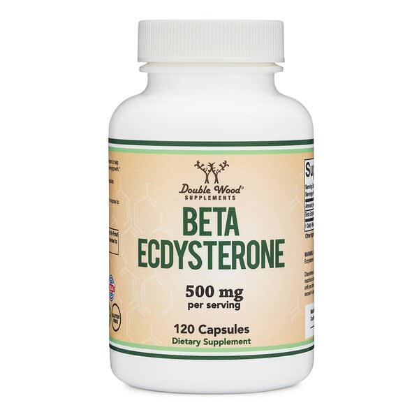 Double Wood Supplements, Beta Ecdysterone, 120 Capsules (250 mg per Capsule) — product photo 1