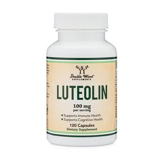 Double Wood Supplements, Luteolin, 120 Capsules (50 mg per Capsule)