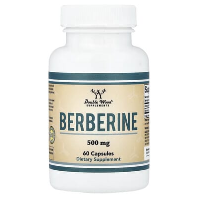 Double Wood Supplements, Barberry, 500 mg, 60 Capsules