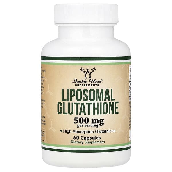 Double Wood Supplements, Liposomal Glutathione, 60 Capsules — product photo 1