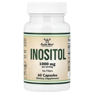 Double Wood Supplements, Inositolo, 60 capsule (500 mg per capsula)