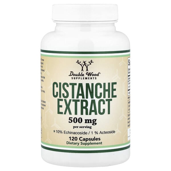 Double Wood Supplements, Cistanche Extract, 120 Capsules (250 mg per Capsule) — product photo 1