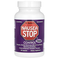 Dr. Barton's, Nausea Stop Control, 80 Capsules