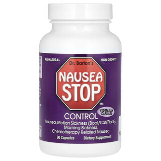 Dr. Barton's, Nausea Stop Control, 80 Capsules