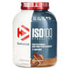 ISO 100 hidrolizado, aislado de proteína de suero 100%, manteca de maní con chocolate, 5 lb (2,3 kg)