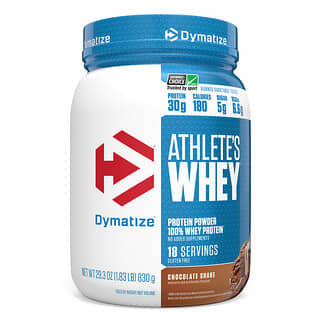Dymatize Nutrition, 运动员乳清，巧克力奶昔，1.83 磅（828 克）