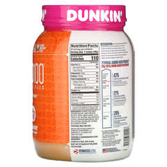 Dymatize, ISO100 Hydrolyzed, 100% Whey Protein Isolate, Dunkin’ Cappuccino, 1.3 lb (610 g)