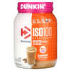 ISO100 hidrolizado, 100% aislado de proteína de suero de leche, Capuchino Dunkin ', 610 g (1,3 lb)