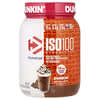 Dymatize, ISO100® 가수분해, 100% 분리유청단백질, 던킨모카라떼, 650g(1.4lb)