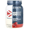 Dymatize, ISO100® 가수분해, 100% 분리유청단백질, 딸기맛, 610g(1.34lb)