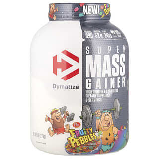 Dymatize, Super Mass Gainer™, Pedrinhas Frutadas, 2,7 kg (6 lb)