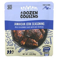A Dozen Cousins, Condimento Jamaican Jerk, Medio`` 85 g (3 oz)